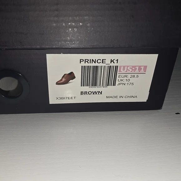 Bruno Marc | Boy's Tan Dress Shoes - Picture 6 of 6